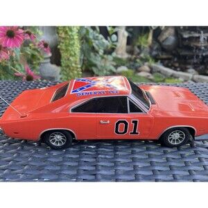 General Lee Dukes of Hazzard RC Model Car Built Display No Controller